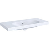 Geberit Acanto Waschtisch Compact 500634, ohne Hahnloch, mit Überlauf, 900x420mm