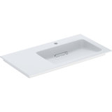 Geberit ONE furniture washbasin outlet horizontal, shelf space left, 90x13,1x47,5cm, 505.0