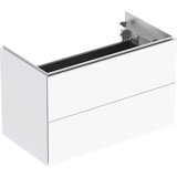 Geberit One vanity unit, 744x750x465mm, 2 drawers, wall mounted, 500381