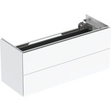 Geberit One vanity unit, 1044x465x396mm, 2 drawers, wall mounted, 500386