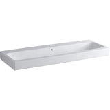 Geberit iCon Waschtisch 120x48,5cm weiß, 124025 ohne Hahnlöcher