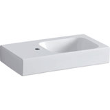 Geberit iCon washbasin 53x31cm, white, shelf surface left