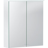 Geberit Option Basic Spiegelschrank mit Beleuchtung, zwei Türen, Breite  60cm, 500273001