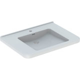 Geberit Renova Nr. 1 Comfort washbasin, accessible by wheelchair, 750x550 mm, with tap hole, with overflow, wh...