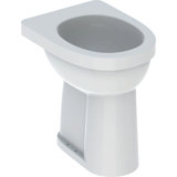 Geberit Renova Nr. 1 Comfort pedestal toilet, raised, 6 l, floor standing, vertical outlet, 218521