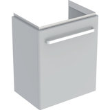 Geberit vanity unit Renova Nr. 1 Comprimo New 500x604x337mm Light gray matt/light gray high gloss