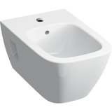 Geberit Renova Nr. 1 Plan bidet, wall-hung, partially closed form