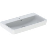 Geberit Renova Plan, Waschtisch, 85x48 cm, 1 Hahnloch, mit Überlauf, 501698