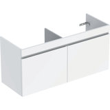 Geberit Renova Plan vanity unit for double washbasin with 2 drawers, 122,1x60,6x44,6cm, 501912