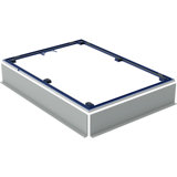 Geberit Installationsrahmen für Duschflächen Setaplano über 100 cm, für 6 Füße, 154.467.00.1, 150x80 cm,...