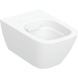 Geberit Smyle Square washdown WC, rimless, wall-hung, 4.5/6l, closed form