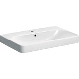 Geberit Smyle Square washbasin 500249, 75x48cm, with tap hole, with overflow