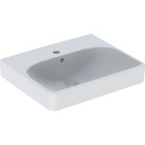 Geberit Smyle Square handwash basin 500256, 50x41cm, with tap hole and overflow