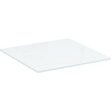 Geberit Xeno 2 glass shelf for side cabinet, 450x8x450 mm, 500.523.