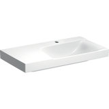 Geberit Xeno 2 washbasin, shelf space left, with tap hole, without overflow, 90x48 cm white with KeraTect, 500...