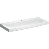 Geberit Xeno 2 washbasin with tap hole, without overflow, 120x48 cm white with KeraTect, 500551011