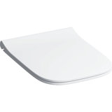 Geberit Smyle toilet seat Slim with cover, sandwich, antibacterial, QuickRelease hinges, white, with soft-clos...