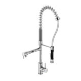 Steinberg 100 series kitchen faucet, with hand shower, projection 156mm, swivel, 1001480