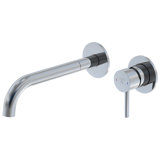 Steinberg 100 series basin mixer, ready-mounted set, concealed, Steintec box, projection: 245mm, 10018243