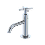 Steinberg 250 series basin mixer, cold water, without drain, 100mm projection, 2502500