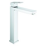 Grohe Eurocube single-lever basin mixer, XL-size, for free-standing wash bowls, without pop-up waste