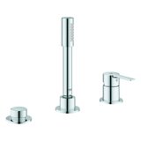 Grohe Linear 3-hole one-hand bathtub combination, without spout