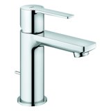 Grohe Linear single lever basin mixer, XS-Size, with drain set