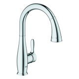 Grohe Parkfield single lever sink mixer, DN 15, swivel pipe spout