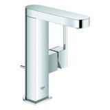 GROHE Plus single lever basin mixer, DN 15 M-size, with pop-up waste