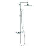 Grohe Euphoria SmartControl System 260 Mono, Duschsystem mit  Thermostatbatterie, Wandmontage, chrom