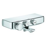 Grohe Grohtherm SmartControl thermostatic bath mixer, DN 15, wall mounting, chrome