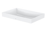 TOTO TR Countertop washbasin, without tap hole, with overflow, 600x380mm, Cefiontect, Linearceram, L4716RE