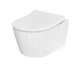 TOTO RP wall-mounted toilet, low-flush, for Washlet RG Lite with side connections, 380x540x335mm, CW552RY