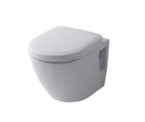 TOTO NC wall-mounted toilet, low-flush, for Washlet RG Lite with side connections, 380x530x340mm, CW762Y