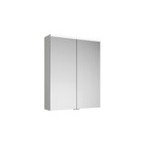 Burgbad Eqio Spiegelschrank mit horizontaler LED-Beleuchtung, 2 Türen, 650x800mm, SPGS065