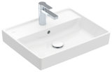 Villeroy & Boch Collaro washbasin, 550 x 440 mm, , with overflow, unground, 4A3355