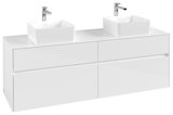 Villeroy & Boch Collaro washbasin cabinet 1600x548x500 mm, 4 drawers , for 2 washbasins, C05200