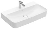 Villeroy und Boch Wash basin Finion 41688C 800x470mm, concealed overflow, 1 tap hole, underside sanded