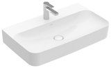 Villeroy und Boch Wash basin Finion 41688L 800x470mm, without overflow, 1 tap hole, underside polished