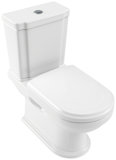 Villeroy und Boch Hommage washdown WC for combination 666210 370x725mm, white, floor standing