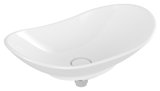 Villeroy und Boch Countertop washbasin My Nature 411060 61x36cm, without tap hole without overflow hole, white...