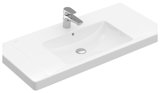 Villeroy & Boch cupboard washbasin Subway 717580 800x470mm, with overflow, 1 tap hole