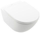 Villeroy & Boch Subway 3.0 washdown WC Combi-Pack, rimless, TwistFlush, 370 x 560 mm, 4670TS