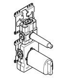 Dornbracht xTOOL UP thermostat module with 1 valve 3/4\