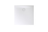 Bette Floor Side shower tray with glazePlus 3379, 140x80cm