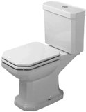 Duravit 1930 Stand WC Kombination, Abgang innen senkrecht, weiss