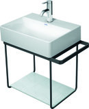 Duravit DuraSquare metal console 51,6x33,3cm, for hand-rinse basin 073245, wall hung