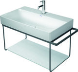 Duravit DuraSquare Metallkonsole 86,5x45,1cm, für Waschtisch  235380, wandhängend