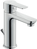 Duravit A.1 M washbasin mixer, with drain set, projection 107mm, A11020001