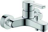 Duravit B.2 Single lever surface-mounted bath mixer, S connections, diverter with automatic return